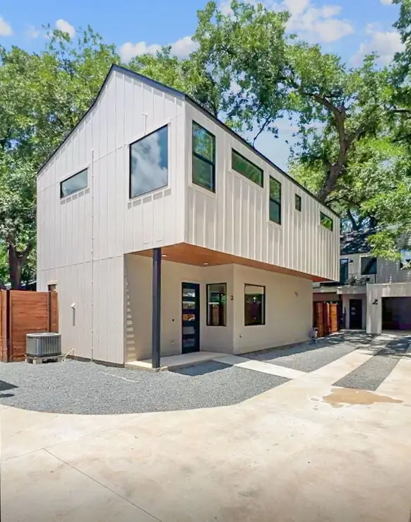 Exterior of a Precise home on Holly St