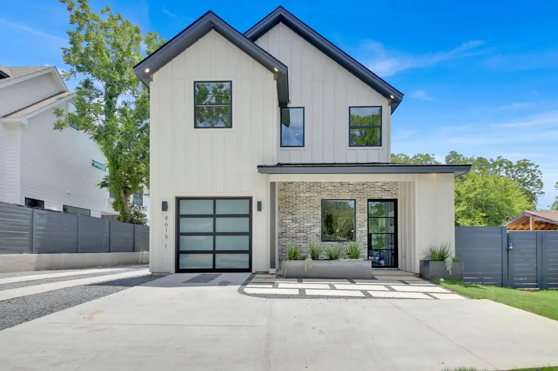 A finished Precise modern farmhouse on S 2nd St in South Austin